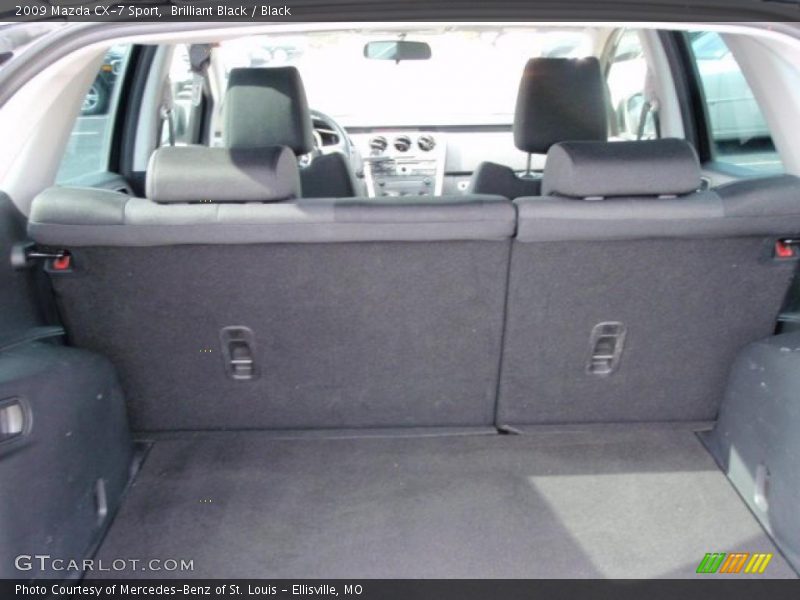 Brilliant Black / Black 2009 Mazda CX-7 Sport