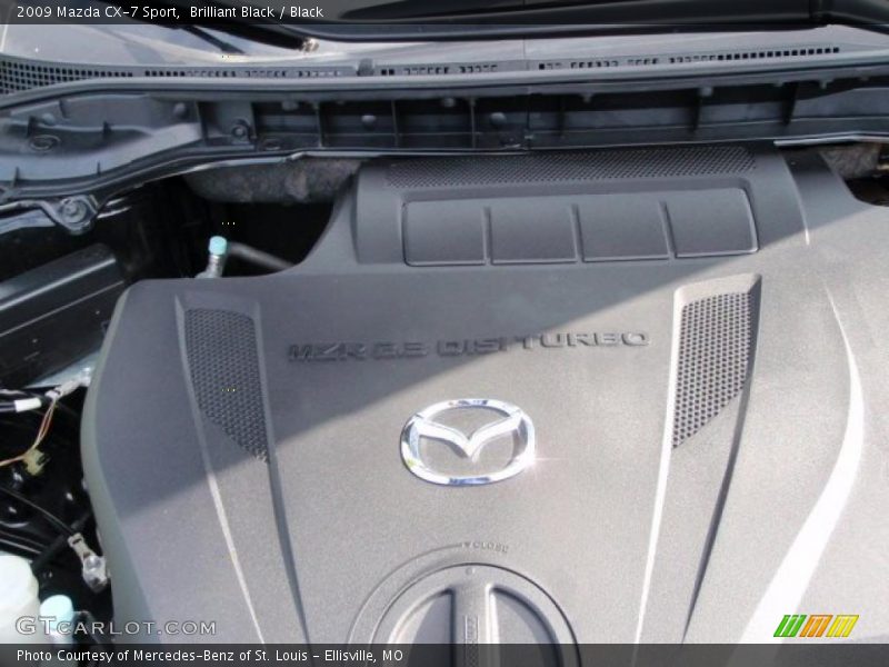 Brilliant Black / Black 2009 Mazda CX-7 Sport