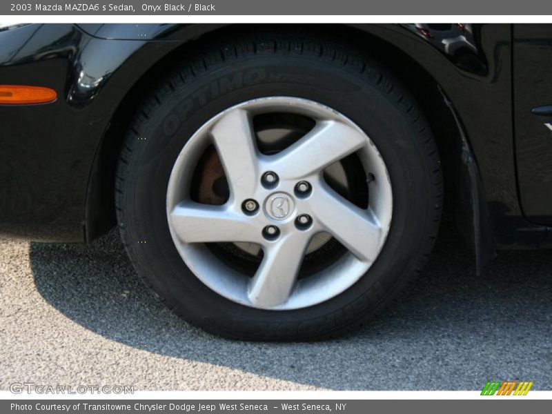 Onyx Black / Black 2003 Mazda MAZDA6 s Sedan