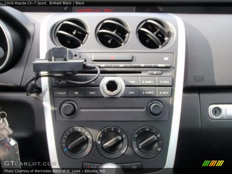 Brilliant Black / Black 2009 Mazda CX-7 Sport