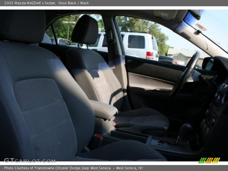 Onyx Black / Black 2003 Mazda MAZDA6 s Sedan