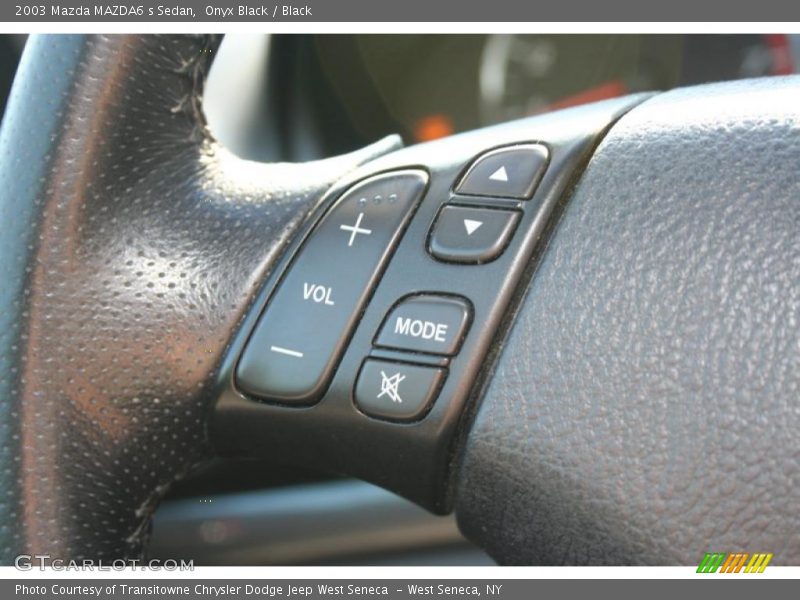 Onyx Black / Black 2003 Mazda MAZDA6 s Sedan