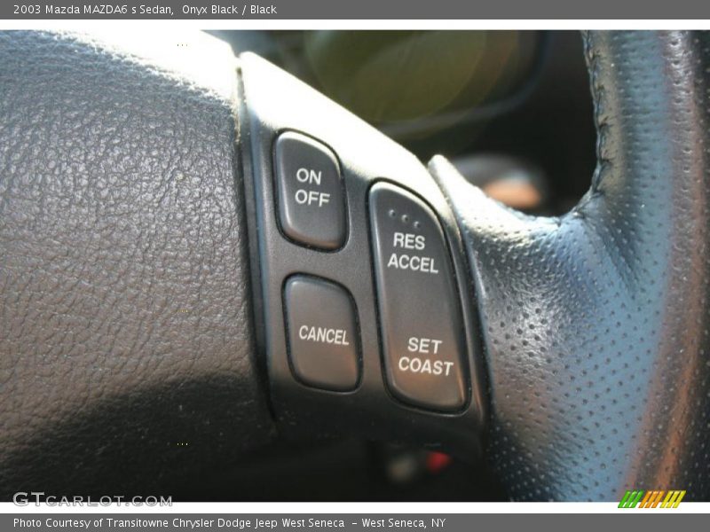 Onyx Black / Black 2003 Mazda MAZDA6 s Sedan