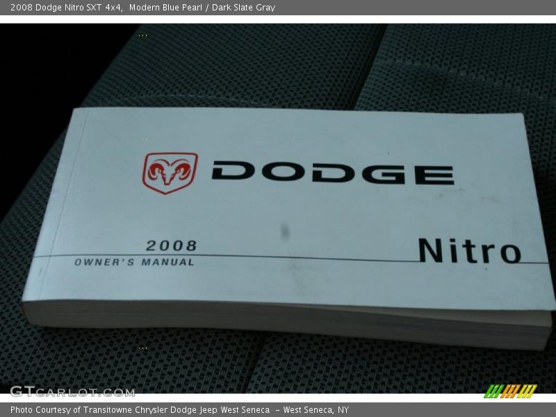 Modern Blue Pearl / Dark Slate Gray 2008 Dodge Nitro SXT 4x4