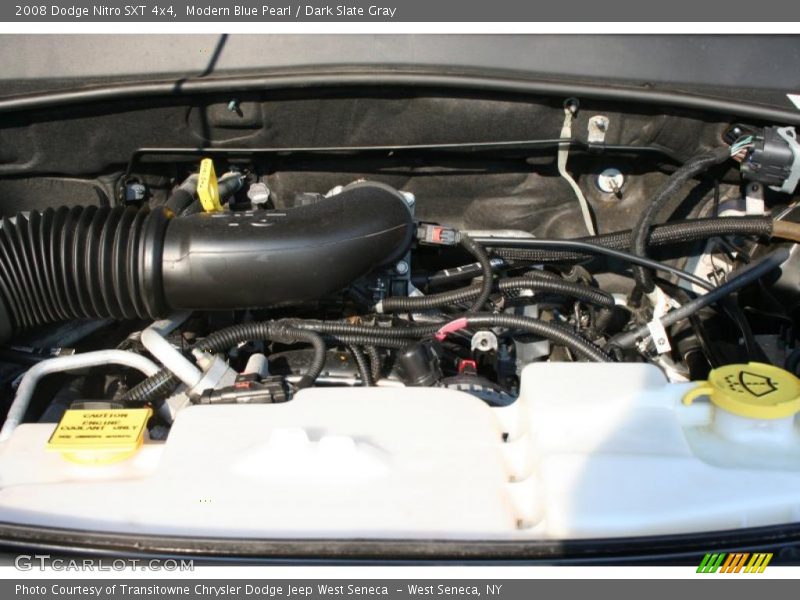 Modern Blue Pearl / Dark Slate Gray 2008 Dodge Nitro SXT 4x4