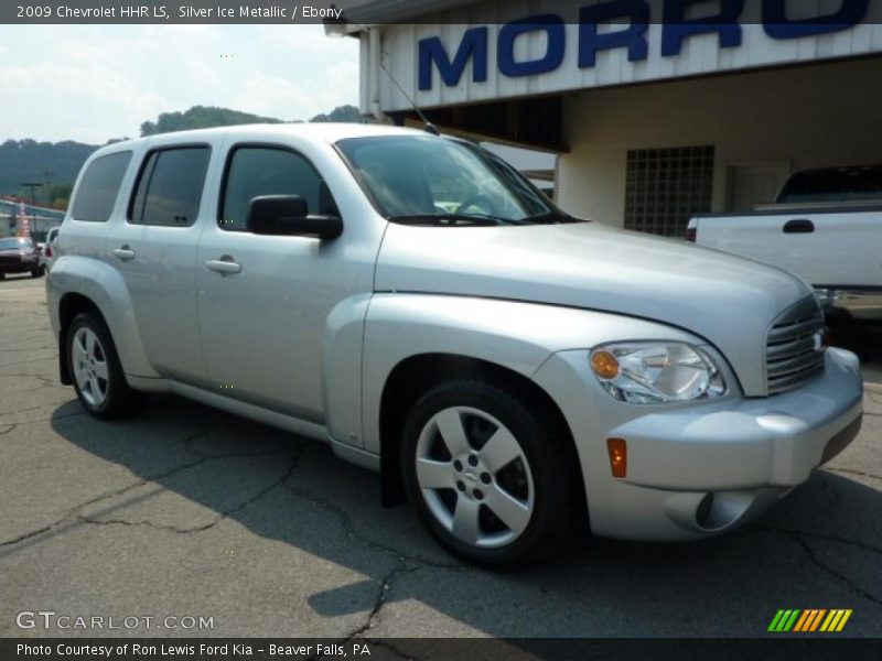 Silver Ice Metallic / Ebony 2009 Chevrolet HHR LS