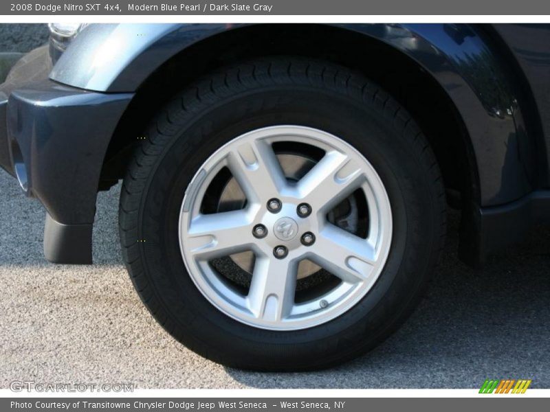 Modern Blue Pearl / Dark Slate Gray 2008 Dodge Nitro SXT 4x4