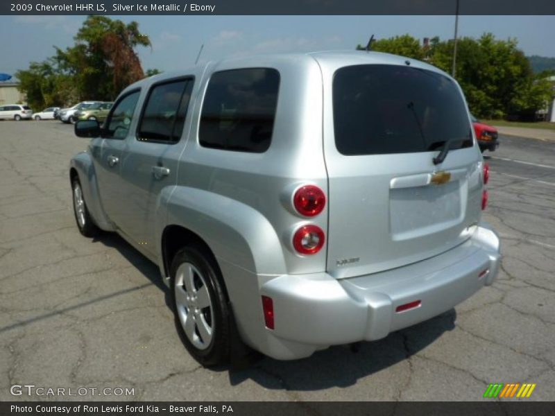 Silver Ice Metallic / Ebony 2009 Chevrolet HHR LS