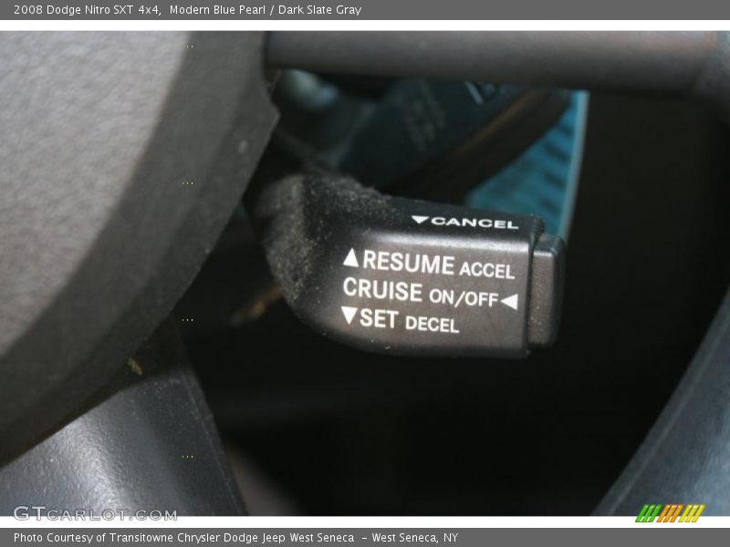 Modern Blue Pearl / Dark Slate Gray 2008 Dodge Nitro SXT 4x4