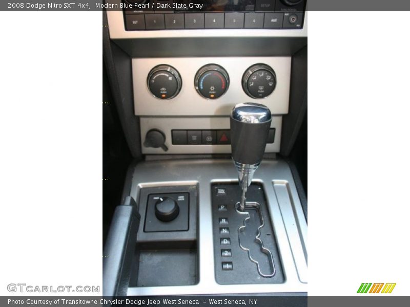 Modern Blue Pearl / Dark Slate Gray 2008 Dodge Nitro SXT 4x4