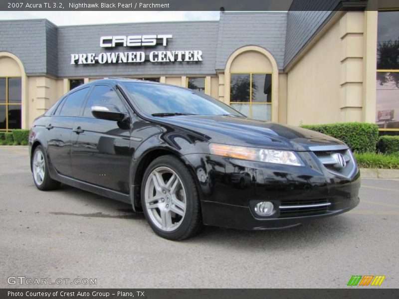 Nighthawk Black Pearl / Parchment 2007 Acura TL 3.2