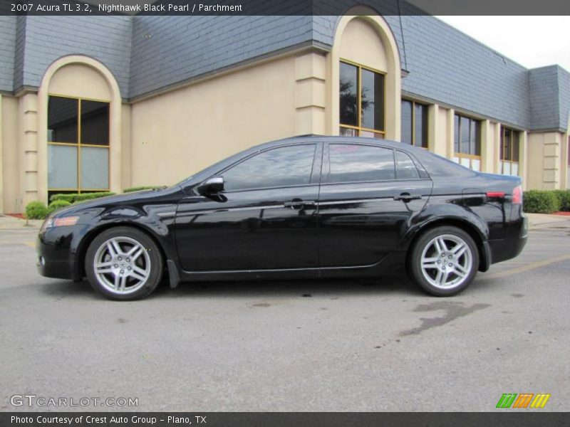 Nighthawk Black Pearl / Parchment 2007 Acura TL 3.2
