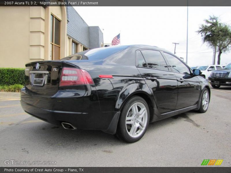 Nighthawk Black Pearl / Parchment 2007 Acura TL 3.2