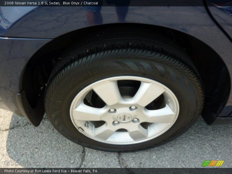 Blue Onyx / Charcoal 2008 Nissan Versa 1.8 SL Sedan