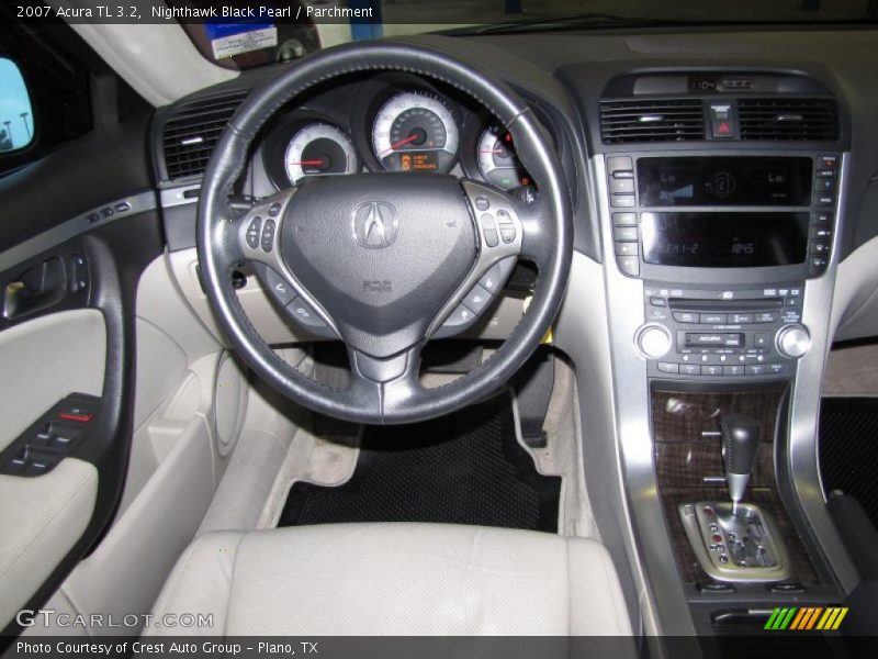 Nighthawk Black Pearl / Parchment 2007 Acura TL 3.2