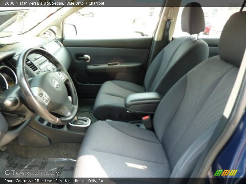 Blue Onyx / Charcoal 2008 Nissan Versa 1.8 SL Sedan