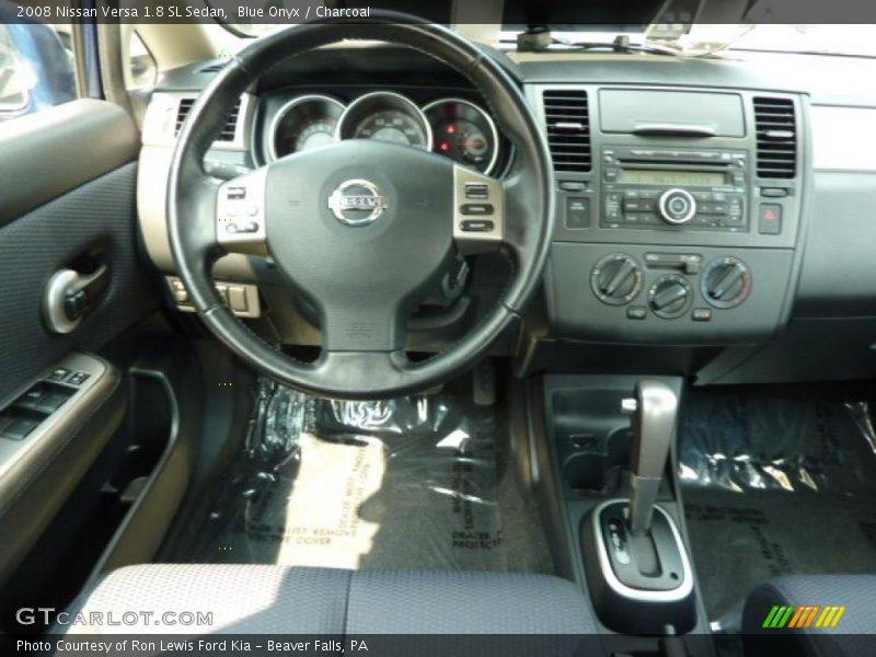 Blue Onyx / Charcoal 2008 Nissan Versa 1.8 SL Sedan