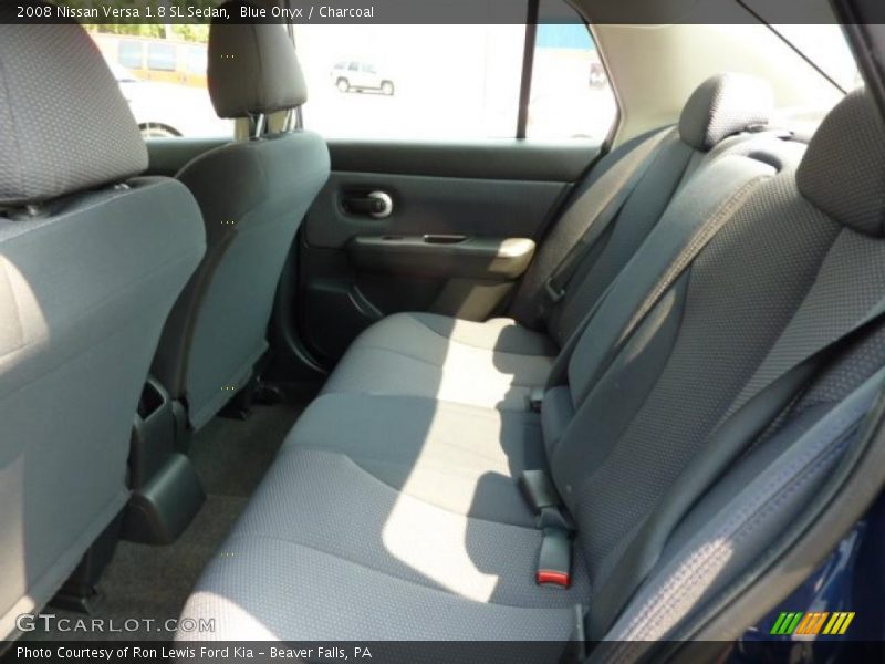 Blue Onyx / Charcoal 2008 Nissan Versa 1.8 SL Sedan