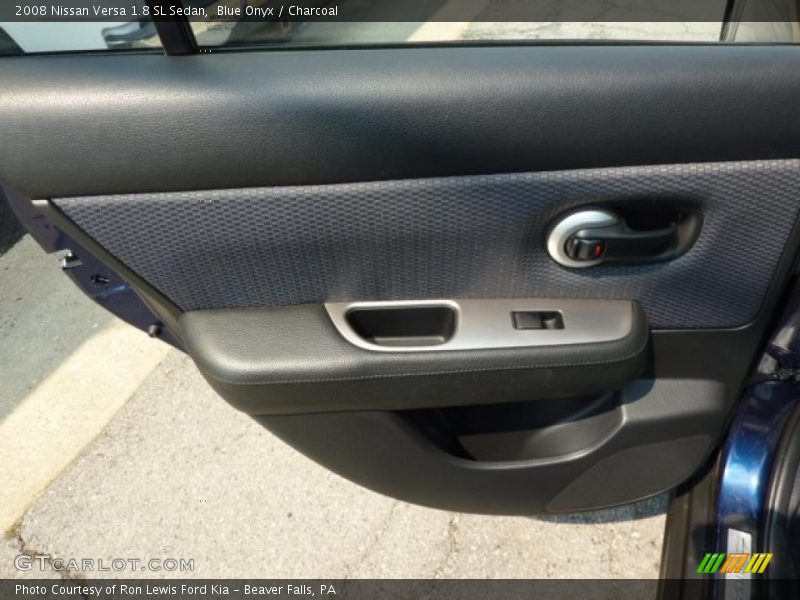 Blue Onyx / Charcoal 2008 Nissan Versa 1.8 SL Sedan