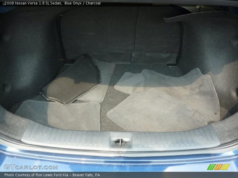 Blue Onyx / Charcoal 2008 Nissan Versa 1.8 SL Sedan