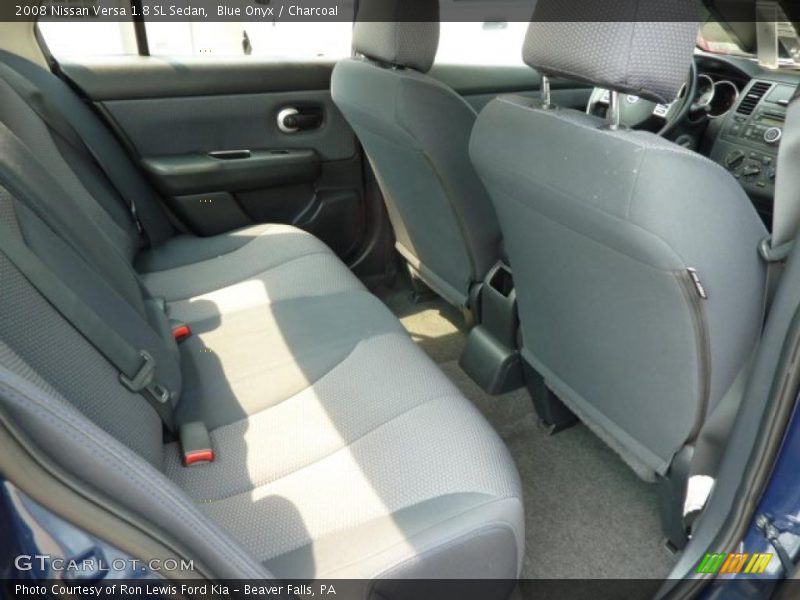 Blue Onyx / Charcoal 2008 Nissan Versa 1.8 SL Sedan