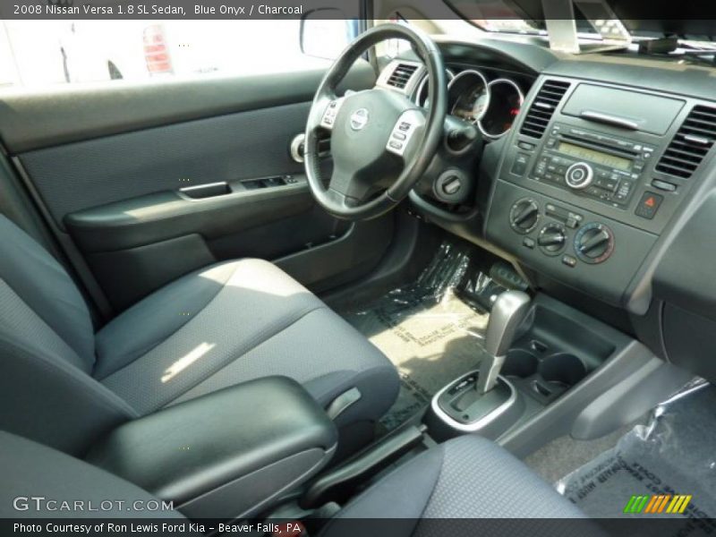 Blue Onyx / Charcoal 2008 Nissan Versa 1.8 SL Sedan