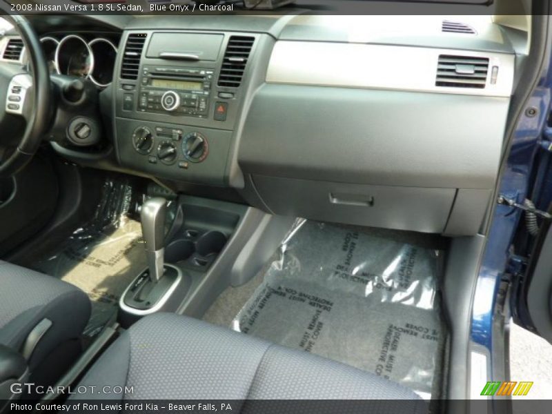 Blue Onyx / Charcoal 2008 Nissan Versa 1.8 SL Sedan