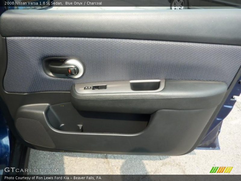 Blue Onyx / Charcoal 2008 Nissan Versa 1.8 SL Sedan