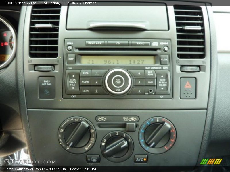 Blue Onyx / Charcoal 2008 Nissan Versa 1.8 SL Sedan