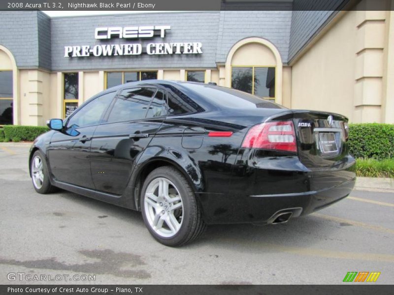 Nighthawk Black Pearl / Ebony 2008 Acura TL 3.2