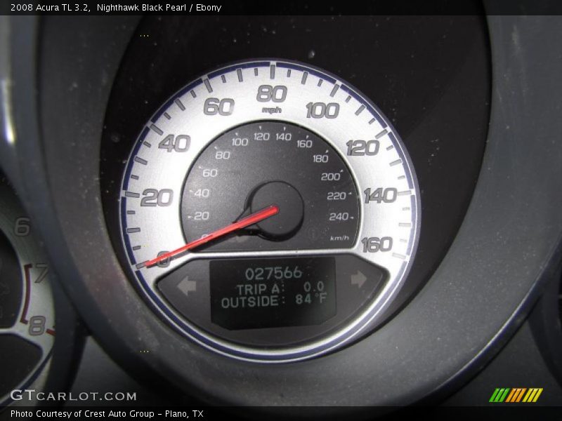 Nighthawk Black Pearl / Ebony 2008 Acura TL 3.2