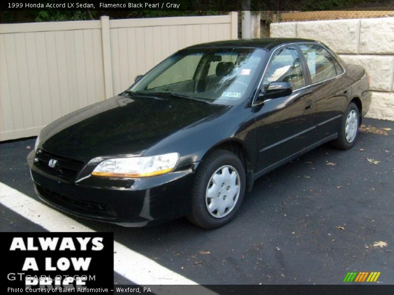 1999 Honda accord lx black #1
