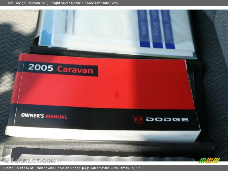 Bright Silver Metallic / Medium Slate Gray 2005 Dodge Caravan SXT