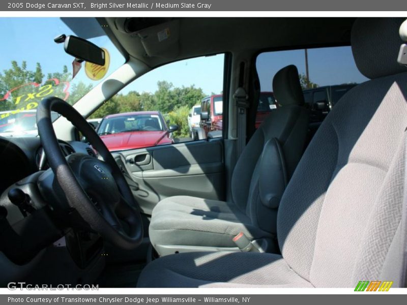Bright Silver Metallic / Medium Slate Gray 2005 Dodge Caravan SXT