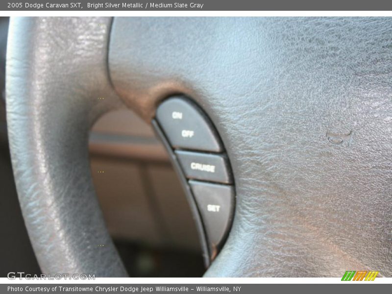 Bright Silver Metallic / Medium Slate Gray 2005 Dodge Caravan SXT
