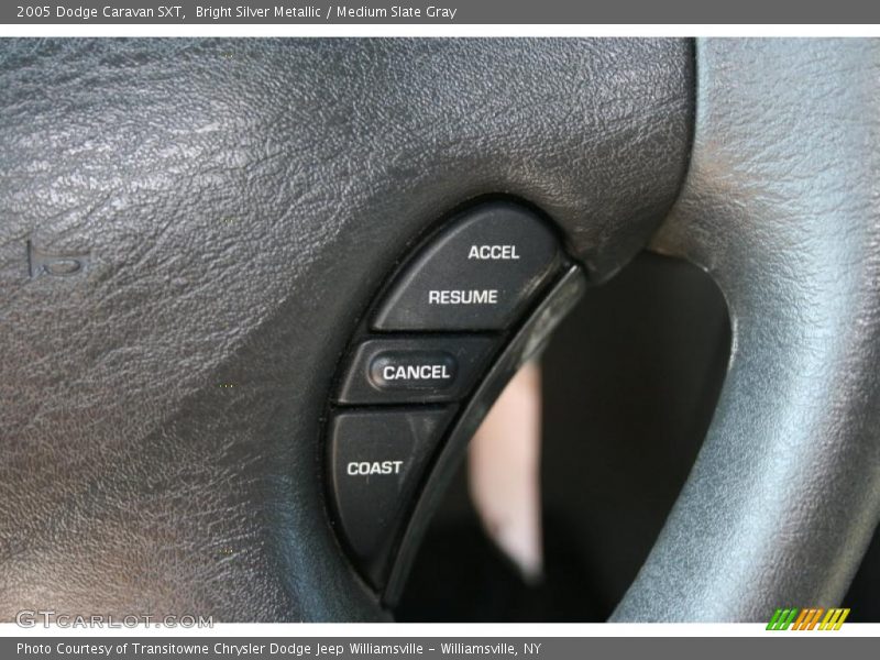 Bright Silver Metallic / Medium Slate Gray 2005 Dodge Caravan SXT