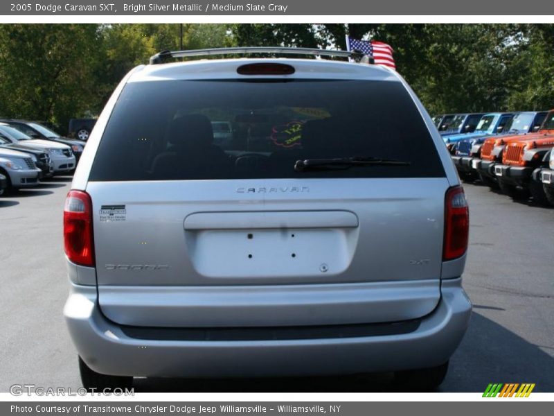 Bright Silver Metallic / Medium Slate Gray 2005 Dodge Caravan SXT