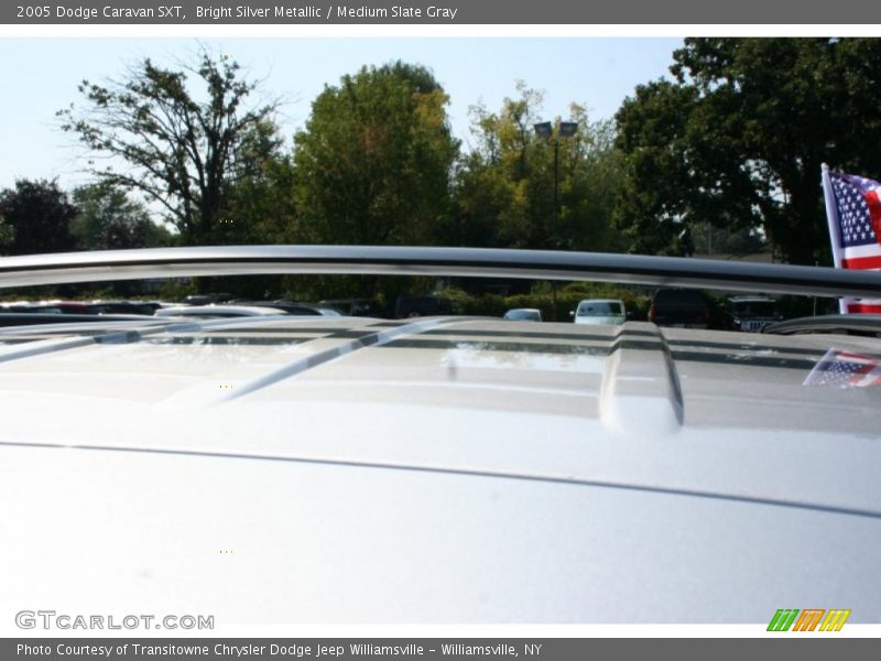 Bright Silver Metallic / Medium Slate Gray 2005 Dodge Caravan SXT