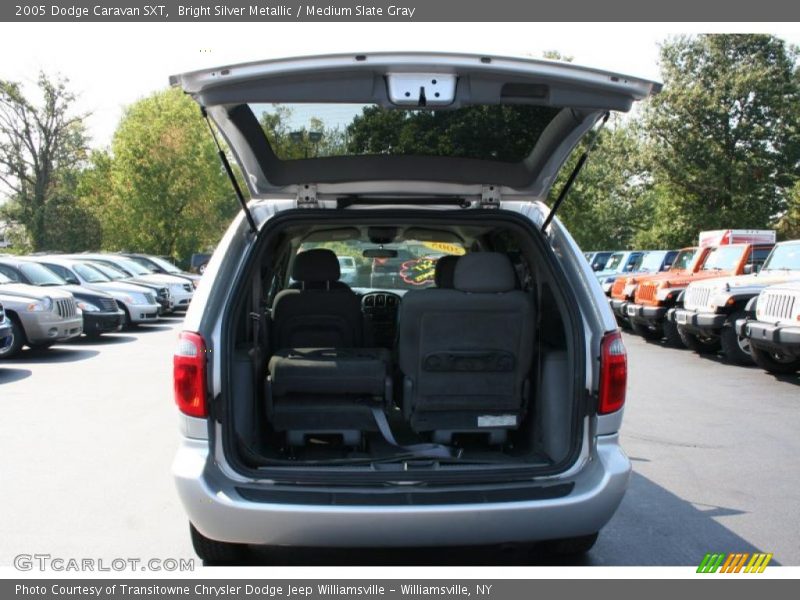 Bright Silver Metallic / Medium Slate Gray 2005 Dodge Caravan SXT