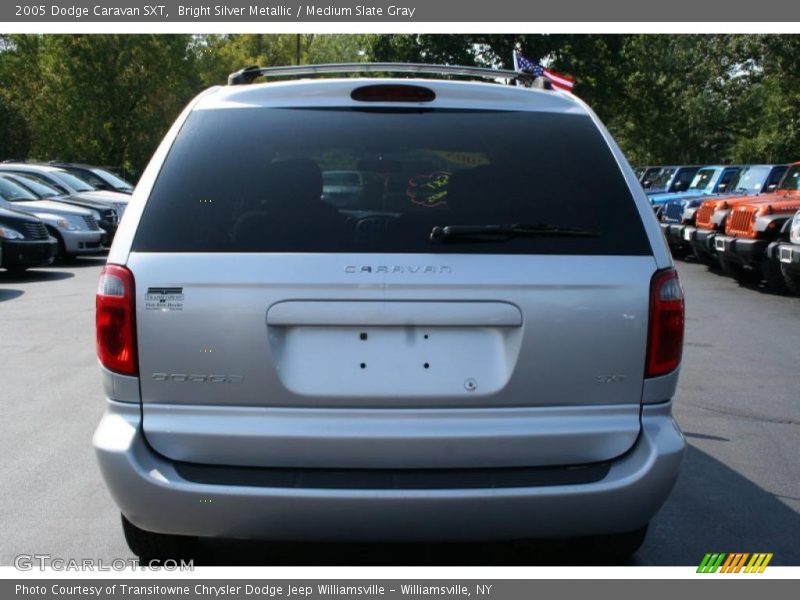 Bright Silver Metallic / Medium Slate Gray 2005 Dodge Caravan SXT