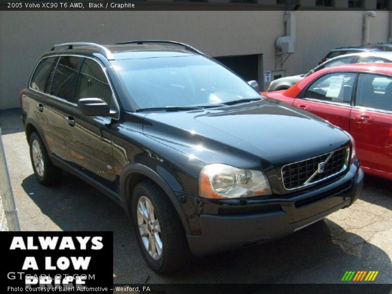 Black / Graphite 2005 Volvo XC90 T6 AWD