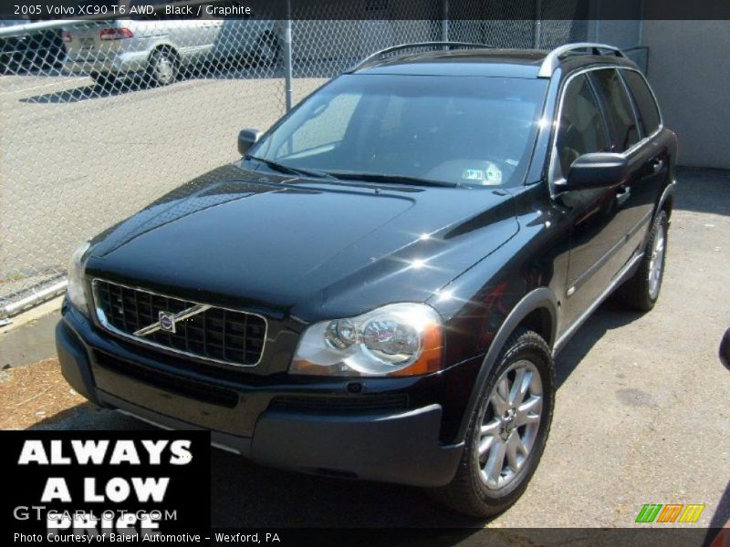Black / Graphite 2005 Volvo XC90 T6 AWD