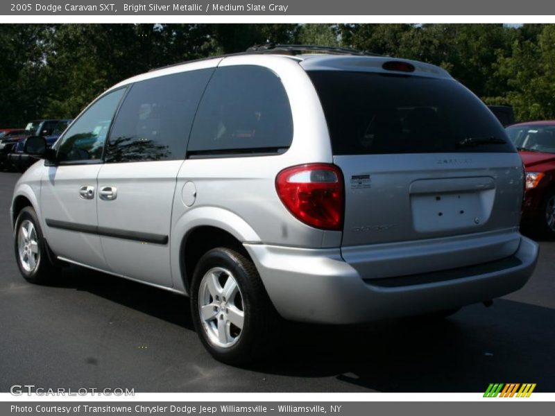 Bright Silver Metallic / Medium Slate Gray 2005 Dodge Caravan SXT