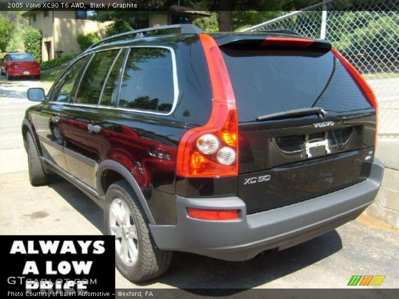 Black / Graphite 2005 Volvo XC90 T6 AWD