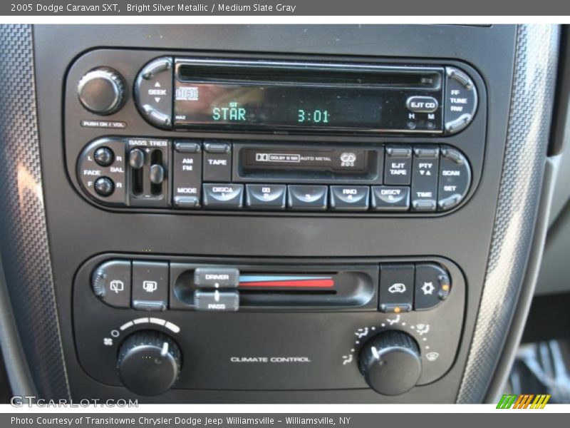 Bright Silver Metallic / Medium Slate Gray 2005 Dodge Caravan SXT