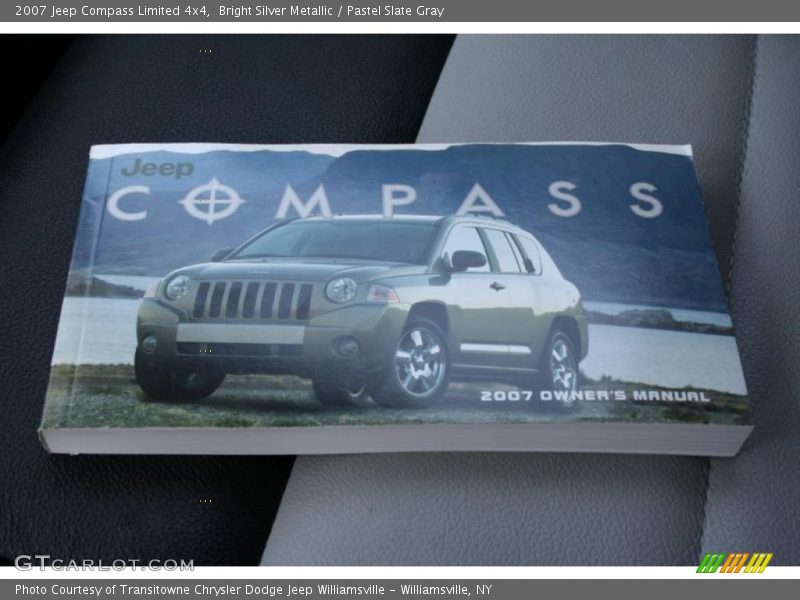 Bright Silver Metallic / Pastel Slate Gray 2007 Jeep Compass Limited 4x4
