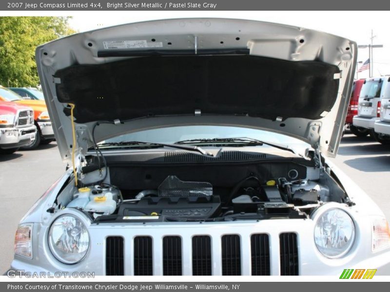 Bright Silver Metallic / Pastel Slate Gray 2007 Jeep Compass Limited 4x4