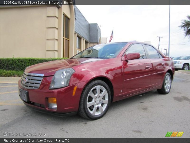 Infrared / Ebony 2006 Cadillac CTS Sport Sedan