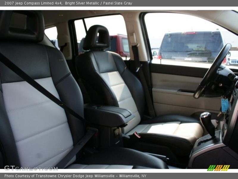 Bright Silver Metallic / Pastel Slate Gray 2007 Jeep Compass Limited 4x4