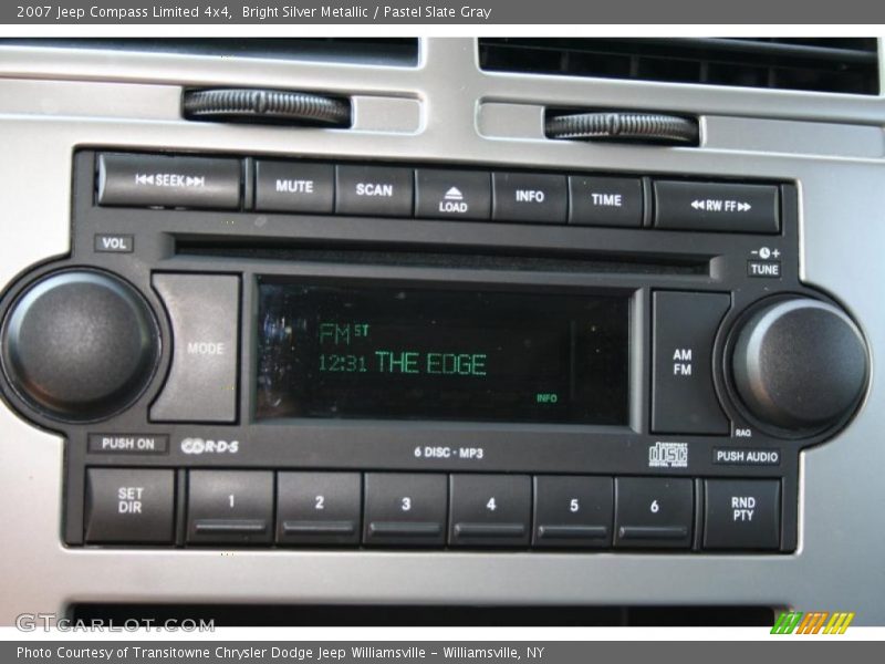 Bright Silver Metallic / Pastel Slate Gray 2007 Jeep Compass Limited 4x4